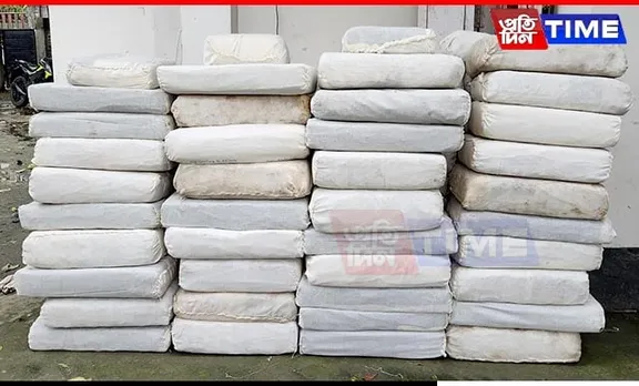 NCB Guwahati Seizes 934.510 Kg of Ganja in Mangaldoi; Nabs Drug Trafficker